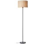 Brilliant Standleuchte Wimea Metall Schwarz Beige | 380mm - Geeignet für 1x E27