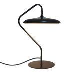 DFTP by Nordlux Tischlampe Artist Metall Schwarz 15W 1100lm - 930 Warmweiß | Höchste Farbwiedergabe