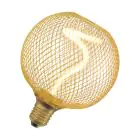 Osram Decor Spiral E27 Globe Fadenlampe Gold 3.5W 170lm - 818 Extra Warmweiß | Dimmbar - Ersatz Für 15W