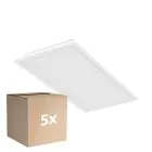 Mehrfachpackung 5x Noxion LED Panel Ecowhite V4.0 20W 2400lm - 830-840-865 CCT | 60x30cm